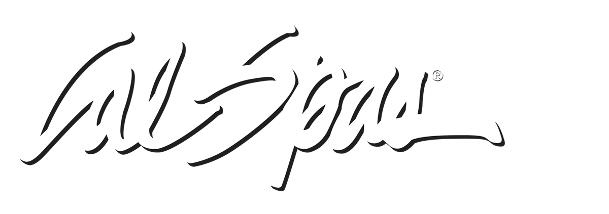 Calspas White logo Garland